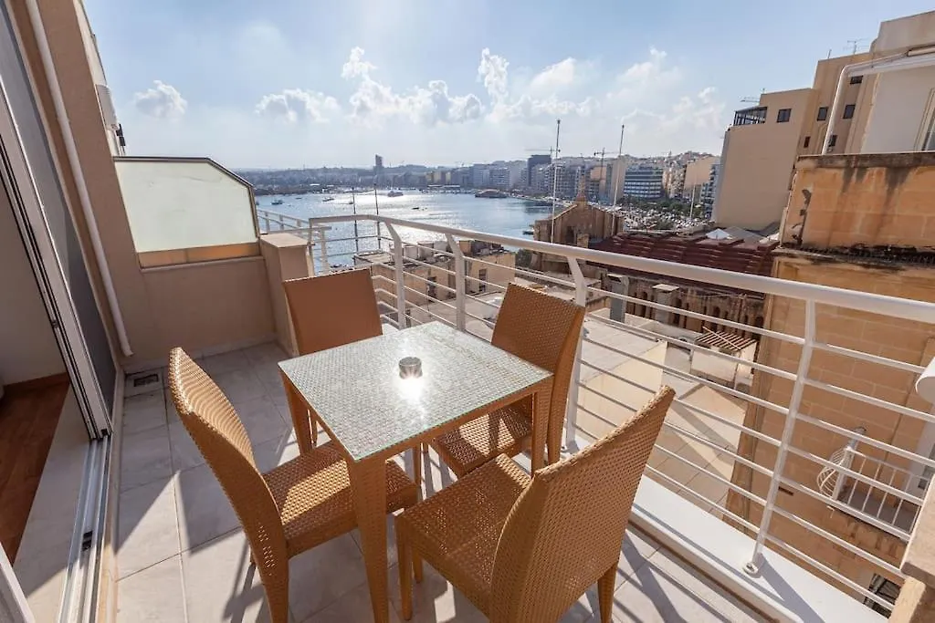 スリーマBeautiful 2Br Just Off The Promenade With Seaviews By 360 Estatesアパートメント アパート スリーマ